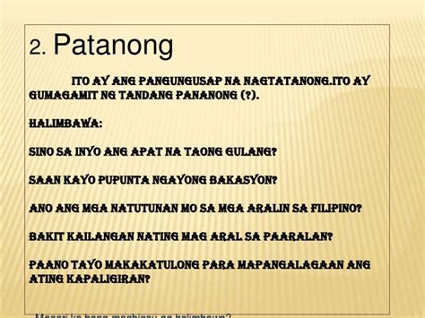 example ng pangungusap|HALIMBAWA NG PASALAYSAY .